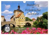 Bamberg und Fränkische Schweiz (Wandkalender 2025 DIN A4 quer), CALVENDO Monatskalender