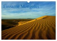 Einsame Mongolei (Wandkalender 2025 DIN A3 quer), CALVENDO Monatskalender