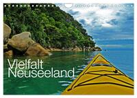 Vielfalt Neuseeland / CH-Version (Wandkalender 2025 DIN A4 quer), CALVENDO Monatskalender