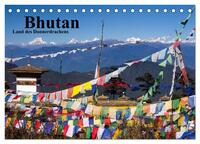 Bhutan 2025 - Land des Donnerdrachens (Tischkalender 2025 DIN A5 quer), CALVENDO Monatskalender