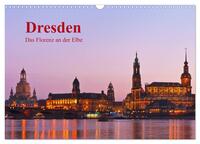Dresden, das Florenz an der Elbe (Wandkalender 2025 DIN A3 quer), CALVENDO Monatskalender