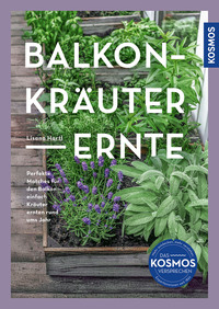Balkon-Kräuter-Ernte