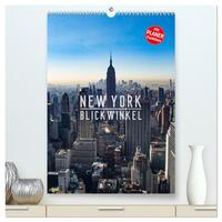 New York - Blickwinkel (hochwertiger Premium Wandkalender 2025 DIN A2 hoch), Kunstdruck in Hochglanz