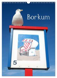 Borkum (Wandkalender 2025 DIN A3 hoch), CALVENDO Monatskalender