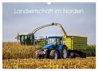 Landwirtschaft im Norden (Wandkalender 2025 DIN A3 quer), CALVENDO Monatskalender