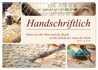 Handschriftlich (Wandkalender 2026 DIN A3 quer), CALVENDO Monatskalender
