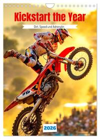 Kickstart the Year - Dirt, Speed und Adrenalin (Wandkalender 2026 DIN A4 hoch), CALVENDO Monatskalender