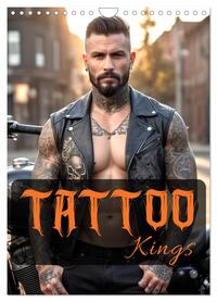 Tattoo Kings (Wandkalender 2026 DIN A4 hoch), CALVENDO Monatskalender