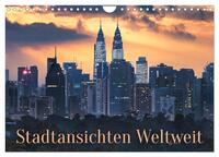 Stadtansichten Weltweit (Wandkalender 2026 DIN A4 quer), CALVENDO Monatskalender