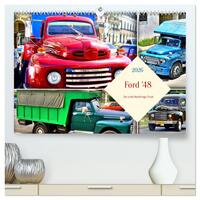 Ford '48 - Der erste Nachkriegs-Truck (hochwertiger Premium Wandkalender 2026 DIN A2 quer), Kunstdruck in Hochglanz