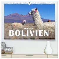 Entdecke Bolivien (hochwertiger Premium Wandkalender 2026 DIN A2 quer), Kunstdruck in Hochglanz