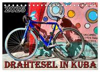 Drahtesel in Kuba (Tischkalender 2026 DIN A5 quer), CALVENDO Monatskalender