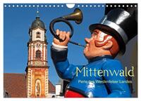 Mittenwald - Perle des Werdenfelser Landes (Wandkalender 2026 DIN A4 quer), CALVENDO Monatskalender