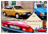 Moskwitsch-2141 - Ein russischer Oldtimer in Kuba (Tischkalender 2026 DIN A5 quer), CALVENDO Monatskalender