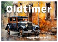 Oldtimer - Vergangenheit neu entdeckt (Tischkalender 2026 DIN A5 quer), CALVENDO Monatskalender