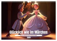 Glücklich wie im Märchen (Wandkalender 2026 DIN A3 quer), CALVENDO Monatskalender
