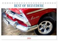 BEST OF BELVEDERE - Das Spitzenmodell von Plymouth (Tischkalender 2026 DIN A5 quer), CALVENDO Monatskalender