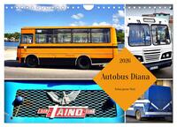 Autobus Diana - Kubas ganzer Stolz (Wandkalender 2026 DIN A4 quer), CALVENDO Monatskalender