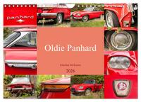 Oldie Panhard - Klassiker für Kenner (Wandkalender 2026 DIN A4 quer), CALVENDO Monatskalender
