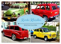 Kombi-Klassiker - British Estate Cars in Kuba (Tischkalender 2026 DIN A5 quer), CALVENDO Monatskalender