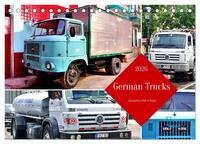 German Trucks - Deutsche LKW in Kuba (Tischkalender 2026 DIN A5 quer), CALVENDO Monatskalender