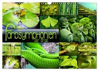 Farbsymphonien der Erde (Wandkalender 2026 DIN A3 quer), CALVENDO Monatskalender