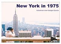 New York in 1975 (Wandkalender 2026 DIN A3 quer), CALVENDO Monatskalender