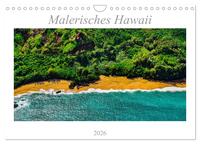 Malerisches Hawaii (Wandkalender 2026 DIN A4 quer), CALVENDO Monatskalender