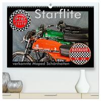 Starflite verkannte Moped Schönheiten (hochwertiger Premium Wandkalender 2026 DIN A2 quer), Kunstdruck in Hochglanz