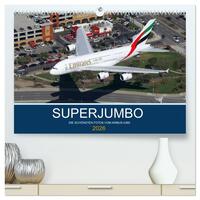 SUPERJUMBOS (hochwertiger Premium Wandkalender 2026 DIN A2 quer), Kunstdruck in Hochglanz