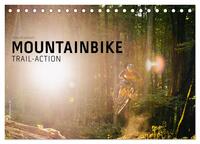 Mountainbike Trail-Action (Tischkalender 2026 DIN A5 quer), CALVENDO Monatskalender