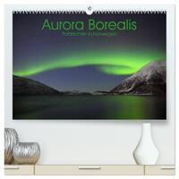 Aurora Borealis: Polarlichter in Norwegen (hochwertiger Premium Wandkalender 2026 DIN A2 quer), Kunstdruck in Hochglanz