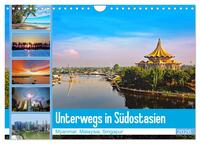 Unterwegs in Südostasien (Wandkalender 2026 DIN A4 quer), CALVENDO Monatskalender