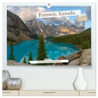 Fernweh Kanada - Naturerlebnis Rocky Mountains (hochwertiger Premium Wandkalender 2026 DIN A2 quer), Kunstdruck in Hochglanz