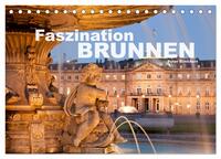 Faszination Brunnen (Tischkalender 2026 DIN A5 quer), CALVENDO Monatskalender