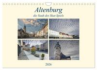Altenburg, die Stadt des Skat-Spiels (Wandkalender 2026 DIN A4 quer), CALVENDO Monatskalender