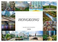 Hongkong Bilder einer Metropole (Wandkalender 2026 DIN A4 quer), CALVENDO Monatskalender