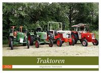 Traktoren - Altgediente Veteranen (Wandkalender 2026 DIN A2 quer), CALVENDO Monatskalender