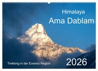 Himalaya Ama Dablam (Wandkalender 2026 DIN A2 quer), CALVENDO Monatskalender