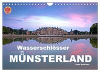 Wasserschlösser im Münsterland (Wandkalender 2026 DIN A4 quer), CALVENDO Monatskalender