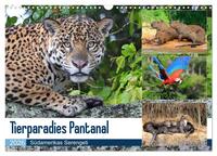 Tierparadies Pantanal (Wandkalender 2026 DIN A3 quer), CALVENDO Monatskalender