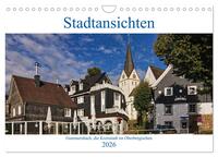 Stadtansichten, Gummersbach (Wandkalender 2026 DIN A4 quer), CALVENDO Monatskalender