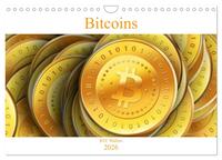 Bitcoins (Wandkalender 2026 DIN A4 quer), CALVENDO Monatskalender