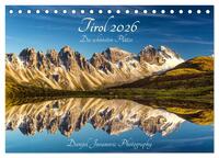 Tirol 2026 - die schönsten Plätze (Tischkalender 2026 DIN A5 quer), CALVENDO Monatskalender
