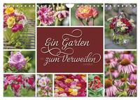 Ein Garten, der zum Verweilen einlädt (Wandkalender 2026 DIN A4 quer), CALVENDO Monatskalender