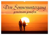 Den Sonnenuntergang gemeinsam genießen (Wandkalender 2026 DIN A2 quer), CALVENDO Monatskalender