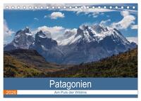 Patagonien - Am Puls der Wildnis (Tischkalender 2026 DIN A5 quer), CALVENDO Monatskalender