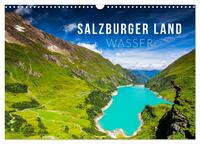 Salzburger Land. Wasser (Wandkalender 2026 DIN A3 quer), CALVENDO Monatskalender