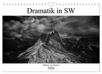 Dramatik in SW (Wandkalender 2026 DIN A4 quer), CALVENDO Monatskalender