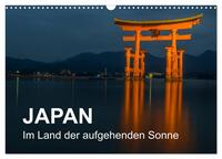 Japan - Im Land der aufgehenden Sonne (Wandkalender 2026 DIN A3 quer), CALVENDO Monatskalender